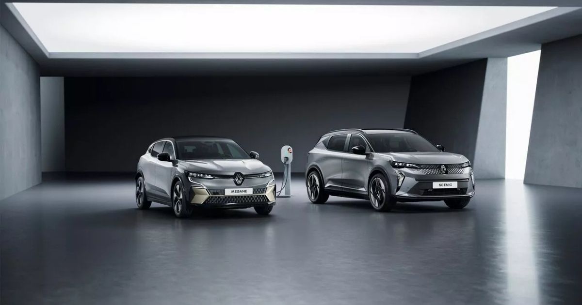 Véhicules électriques Renault avec bornes de recharge disponibles chez Renault Courtois, solutions pratiques pour la mobilité durable.